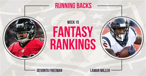 Week 15 DraftKings, FanDuel Picks: RB sleepers, values Raheem Mostert: 49ers vs. Falcons (DraftKings: $5,200 | FanDuel: $7,500) In Week 13, Mostert saw 73.7 percent of the running back snaps and ...